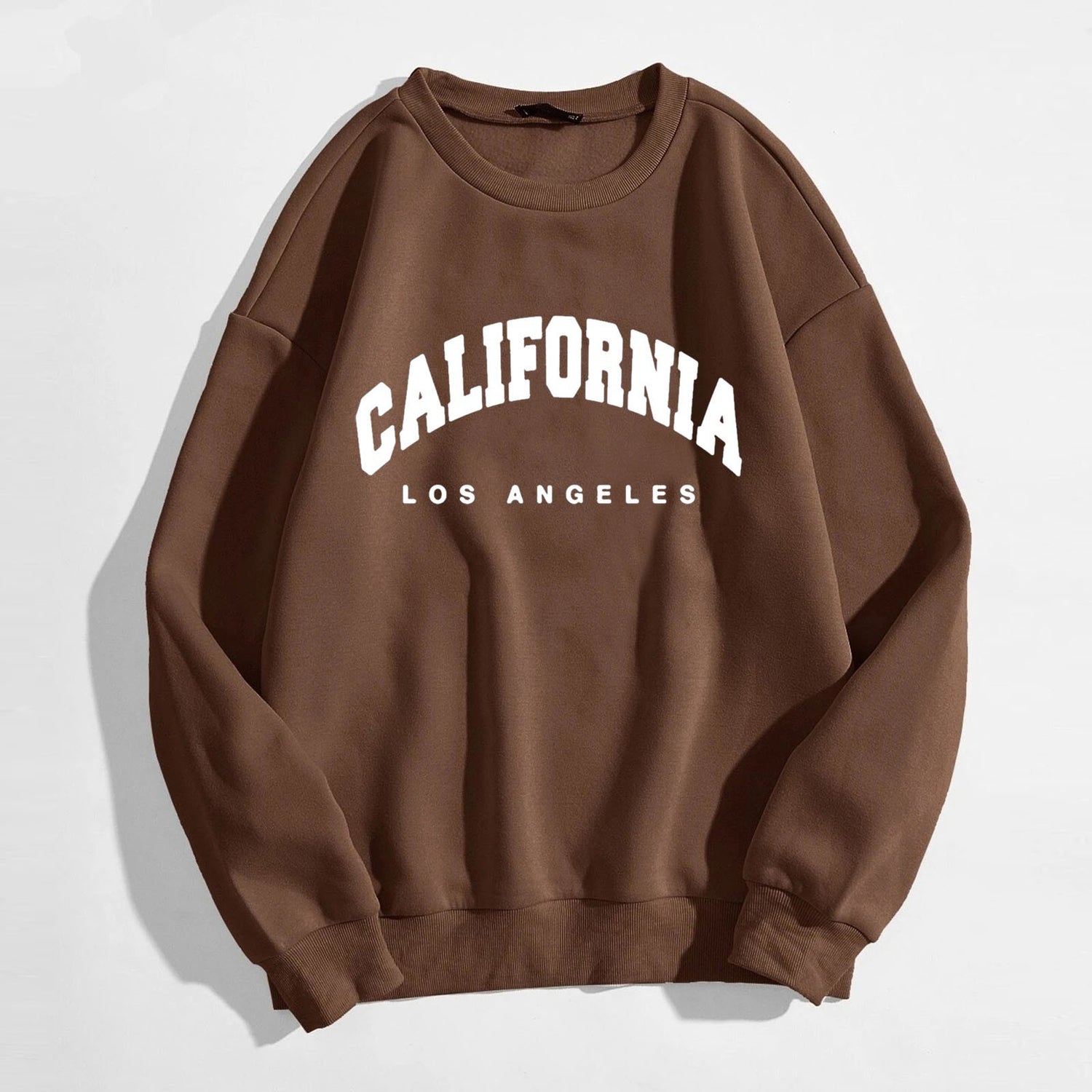 Long Sleeve Graphic California Letters Print