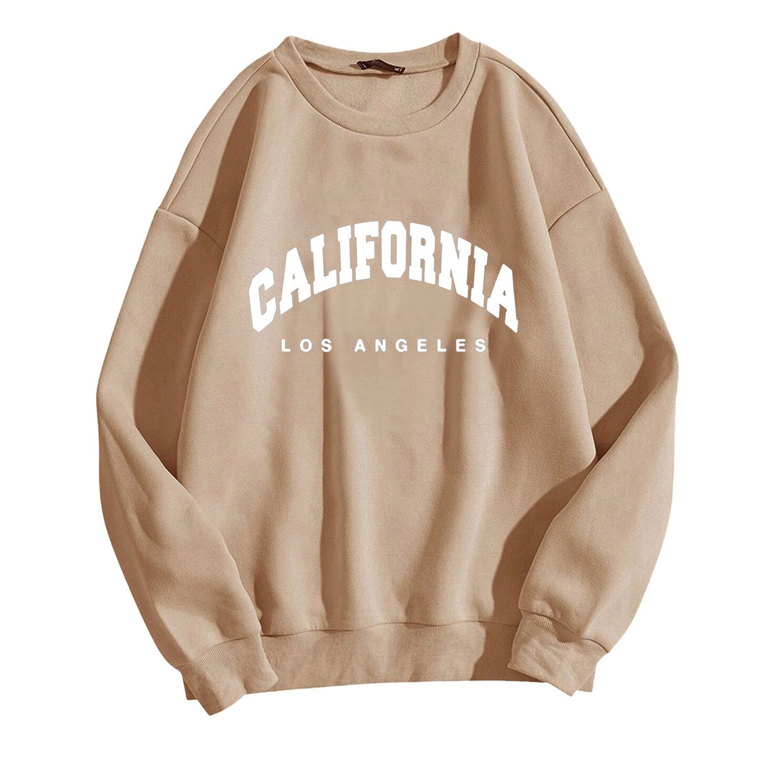 Long Sleeve Graphic California Letters Print