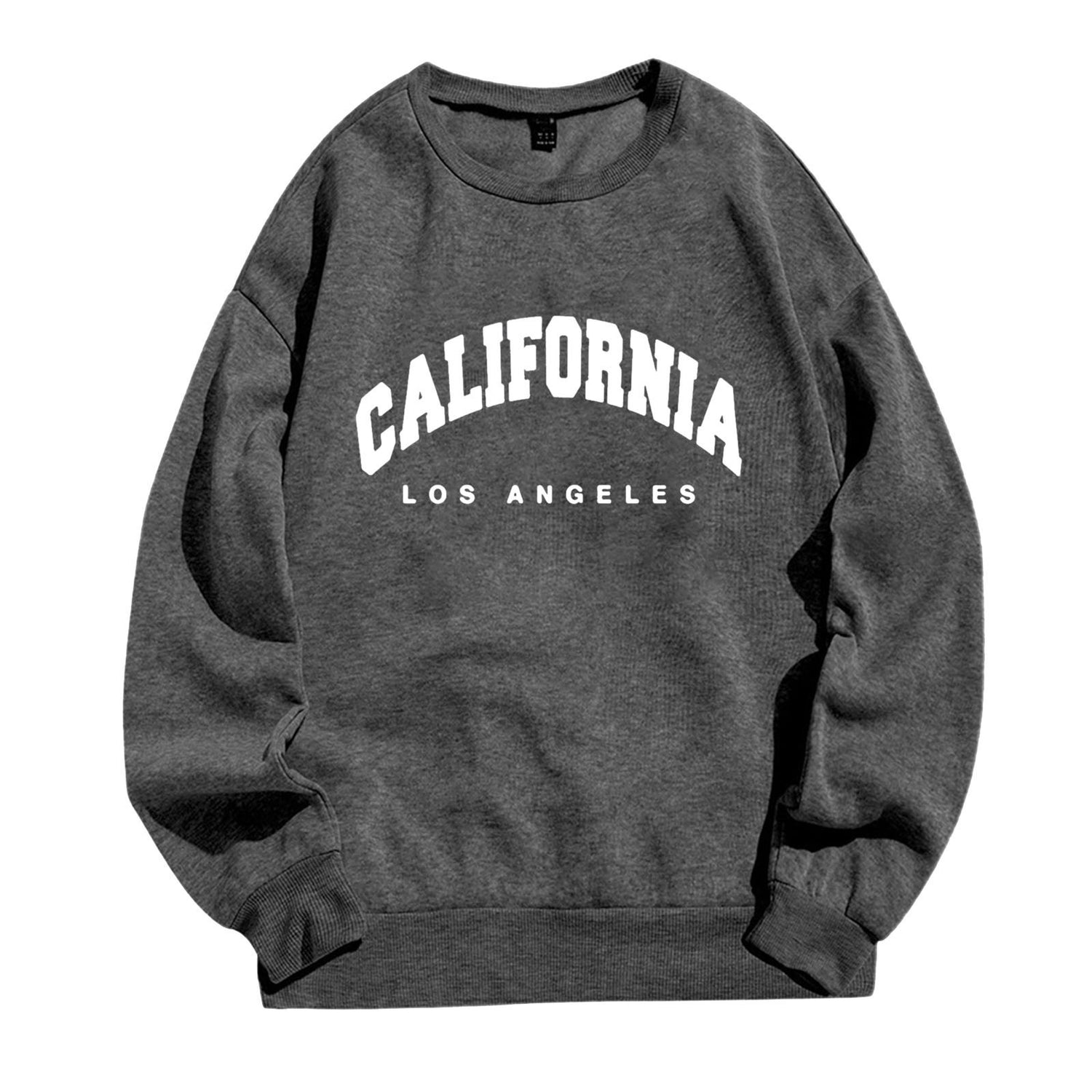 Long Sleeve Graphic California Letters Print