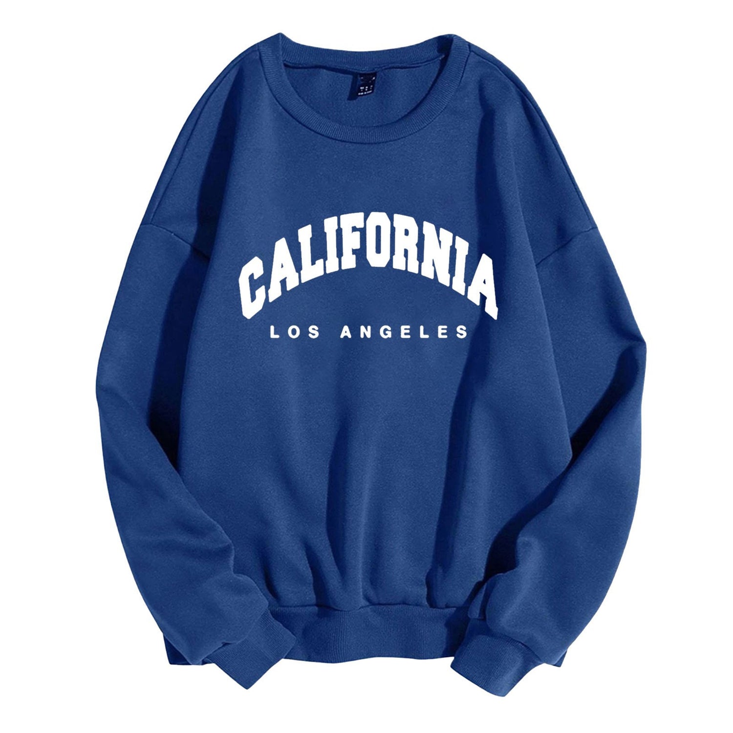 Long Sleeve Graphic California Letters Print