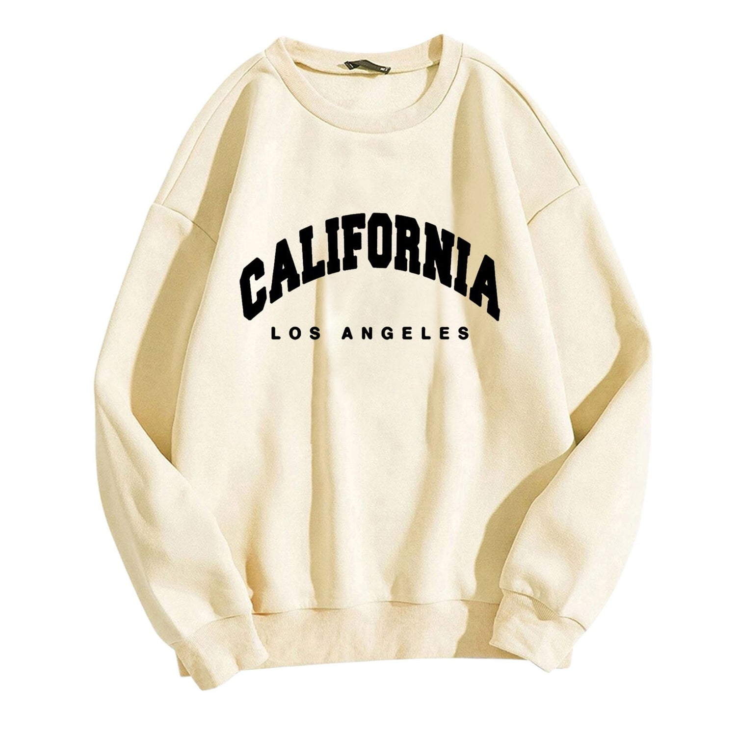 Long Sleeve Graphic California Letters Print
