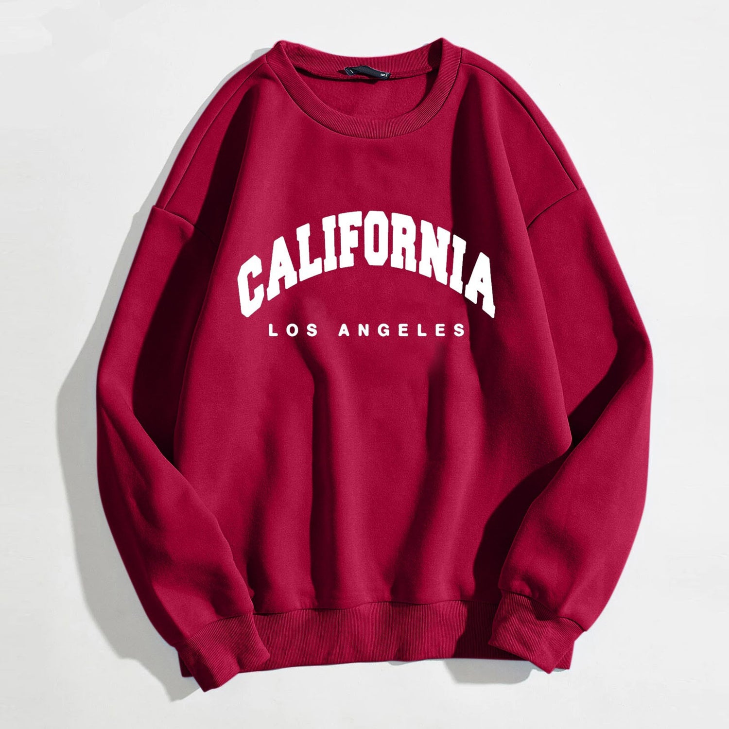 Long Sleeve Graphic California Letters Print